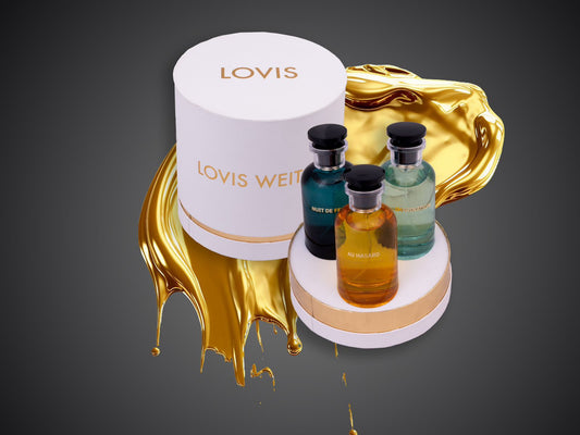 LOVIS WEITبوكس الفخامة ثلاث عطور مميزة